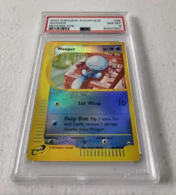 Wooper 66/147 - Aquapolis Set *PSA 8 - NM-MT* Reverse Holo Pokemon Card - Image 2