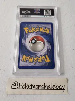 Wooper 66/147 - Aquapolis Set *PSA 8 - NM-MT* Reverse Holo Pokemon Card - Image 3