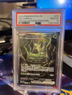 Wo-Chien EX Scarlet & Violet Paldea Evolved Trainer Card 257/193 PSA 10 Gem Mint - Image 1