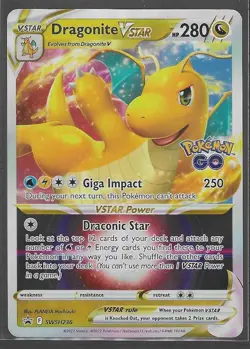 Pokemon Card Dragonite VSTAR SWSH236 Black Star Promo Near Mint - Image 1