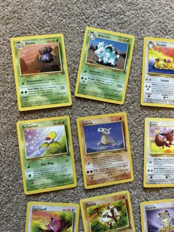 Pokemon Card Bundle Jungle x21 Unique Vintage Cards Good Played Condition - Image 5