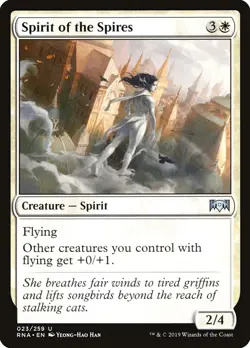 MTG, Spirit of the Spires, Ravnica Allegiance 23/259 Regular Uncommon Mint - Image 4