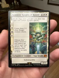 MTG Summon: Knights of Round M 0036 Final Fantasy Regular - Image 1
