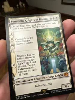 MTG Summon: Knights of Round M 0036 Final Fantasy Regular - Image 5