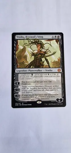 MTG: Vraska Betrayals Sting All Will Be One Mythic Planeswalker - 115 - Image 1