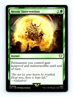 #249 2023 Tales of Middle-earth Commander LTC Heroic Intervention Rare - Image 1