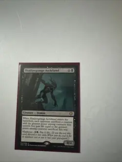 Shadowgrange Archfiend Commander: Innistrad: Crimson Vow Regular - Image 1