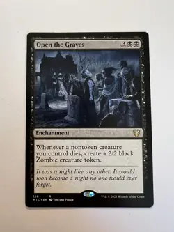 Open the Graves - MTG Innistrad: Midnight Hunt: Commander - NM - Image 1