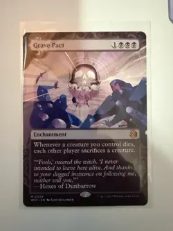 Grave Pact (Non-foil) Wilds of Eldraine: Enchanting Tales 0029 Mythic MTG - Image 1
