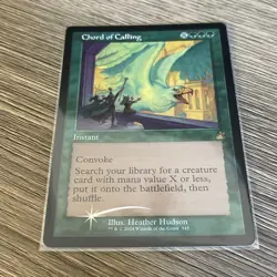 Chord of Calling (Retro Frame) 345 Ravnica Remastered NM FOIL - Image 1