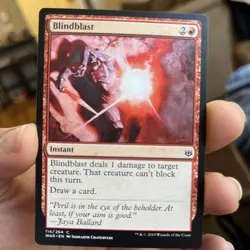 1x Blindblast MTG WAR Magic Regular - MINT - Image 1