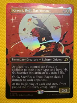Ragost, Deft Gastronaut (Borderless) Edge of Eternities Foil - Image 1