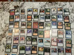 Mtg Value Lot x100 Magic The Gathering Seething Song Wellwisher Abjure Mp-Hp - Image 4