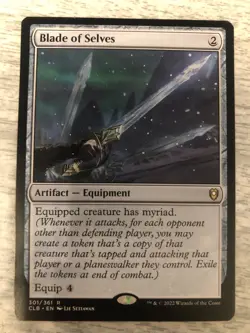 Blade of Selves Commander Legends: Battle for Baldur's Gate NM FREE SHIPPING - Image 1