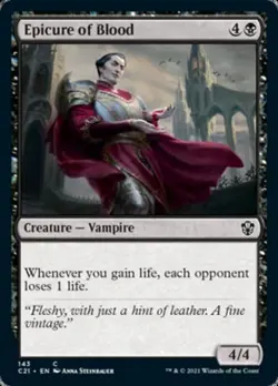 Epicure of Blood - Light Play MTG Commander 2021 Strixhaven - Image 1