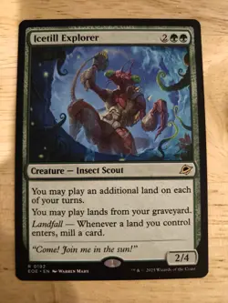 IceTill Explorer Magic: The Gathering MTG Edge of Eternities Card NM Condition - Image 1