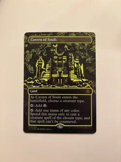 1x Cavern of Souls (Neon Yellow) - WPN & Gateway Promos (WPN) - MTG - NM - Foil - Image 1