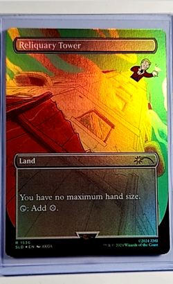 2024 MTG Magic the Gathering SLD Secret Lair Fallout Foil #1536 Reliquary Tower - Image 1