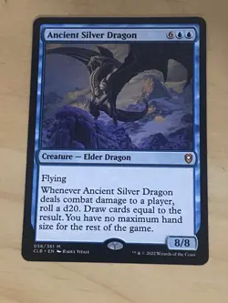 Ancient Silver Dragon NM Commander Legends: Battle for Baldur's Gate - Image 1