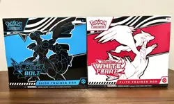 Pokemon Black Bolt & White Flare Elite Trainer Box ETB Set (2) - Image 1