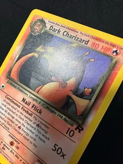 Pokemon Dark Charizard Card 21/82 - Stage 2 / 80 HP - Image 4