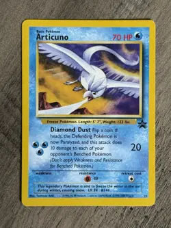 MOLTRES #21 ARTICUNO #22Aoki ERROR Black Star Promo WOTC Pokemon TCG 2 Card Set - Image 3
