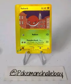 Voltorb 64/147 - Aquapolis *NM* Reverse Holo Pokemon Card *Free Tracked Post* - Image 1