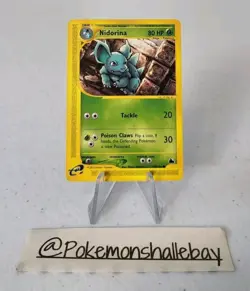 Nidorina 83/144 - Skyridge Set *NM* Non Holo Pokemon Card - Image 1