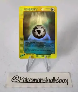 Metal Energy 143/147 - Aquapolis Set *LP-EXC* Reverse Holo Pokemon Card - Image 1