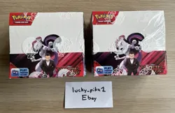 2x Pokemon TCG Scarlet & Violet Destined Rivals Booster Box ⚡FACTORY SEALED ⚡ - Image 1