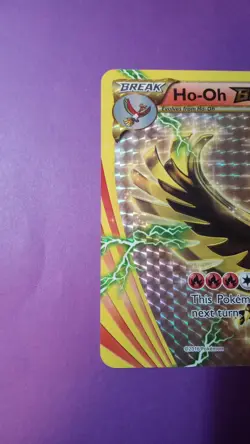 Ho-Oh Break LP XY154 Black Star Promo Jumbo Holo Pokemon - Image 4