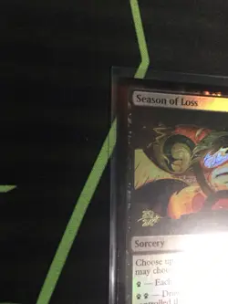 MTG Magic The Gathering Season Of Loss Foil Mythic Prerelease Promo Commander - Image 2