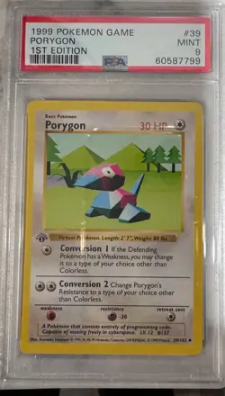 1999 Pokemon Game Porygon 1st Edition - Image 1