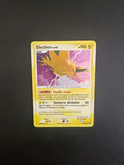 Carte Pokemon HOLO Electhor 14/100 Diamant Perle Aube Majestueuse FR - Image 1