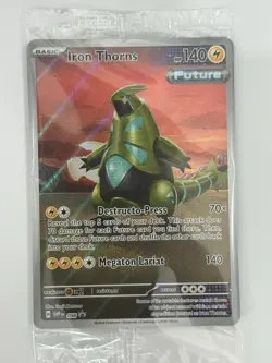 Pokemon Temporal Forces Iron Thorns SVP 098 Black Star Promo Sealed Pokemon TCG - Image 1
