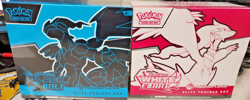 Pokemon Center Black Bolt And White Flare w/ Accessories - No packs or Promos - Image 1