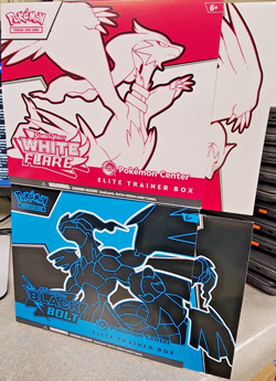 Pokemon Center Black Bolt And White Flare w/ Accessories - No packs or Promos - Image 2