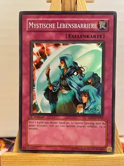 Mystische Lebensbarriere SOD-DE060 Super Rare Deutsch VG YUGIOH - Image 1