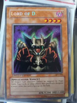 Lord of D. BPT-004 Collector's Tin 2002 Secret Rare Limited Edition - Image 4