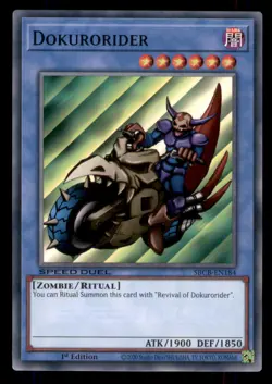 Yugioh Dokurorider #SBCB-EN184 Speed Duel: Battle City Box LP - Image 1