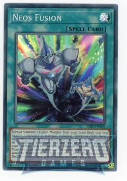 Yugioh Neos Fusion SAST-EN060 Super Rare Near Mint/LP - Image 1