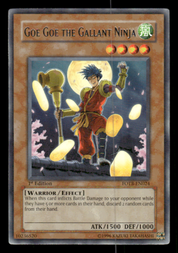 Goe Goe the Gallant Ninja FOTB-EN024 Force of the Breaker 1st Edition - Image 1