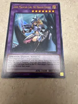 YUGIOH DARK MAGICIAN GIRL THE DRAGON KNIGHT DLCS-EN006 1ST ULTRA (NM) - Image 1