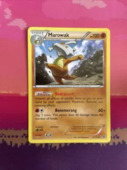 Pokemon Card Marowak Fates Collide Rare 37/124 Near Mint - Image 1