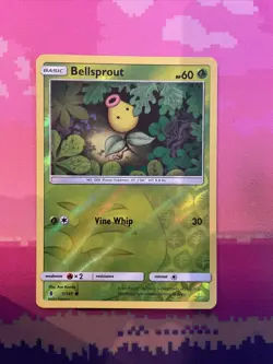 Pokemon Card Bellsprout Guardians Rising Reverse Holo 1/145 Near Mint - Image 1