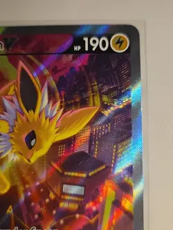 Jolteon V SWSH183 SWSH: Sword & Shield Promo Cards Holo NM 2 - Image 3