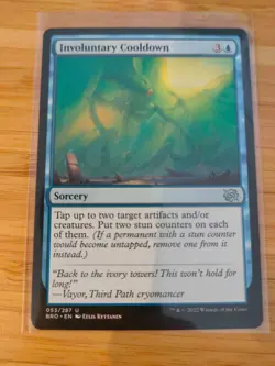 MTG Involuntary Cooldown 053 The Brothers' War M/NM Free UK P&P - Image 1
