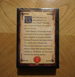 Age of Empires II Expandable Card Game The Britons SEALED Card Starter Deck OOP - Image 2