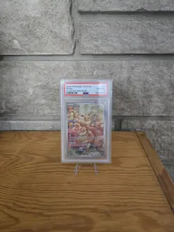 Pokemon TCG Eevee Illustration Rare Card 188/167 SV Twilight Masquerade PSA 10 - Image 1
