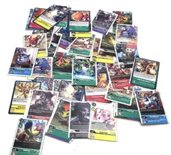 15.7 lbs. Lot Of Digimon Cards. Medium Box, Unsorted - Image 3